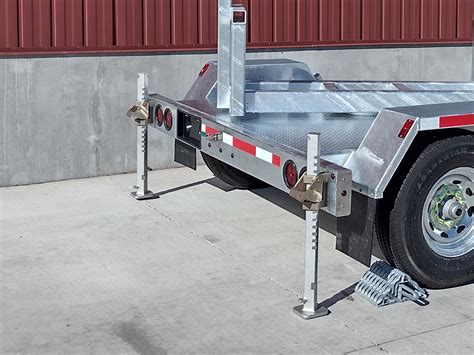 skid steer mounted jackleg|Outrigger Stabilizer Jackleg .